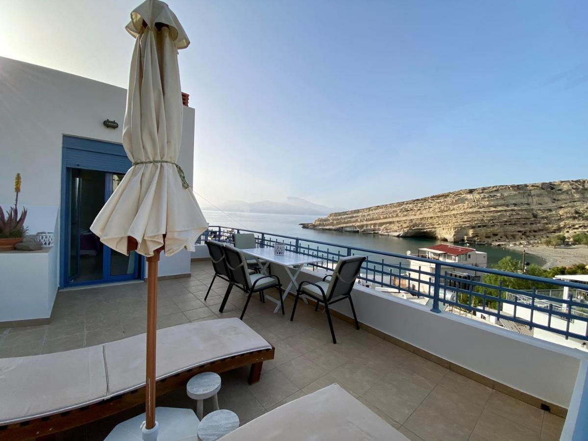 Villa Red Beach - Matala Love Zewnętrze zdjęcie
